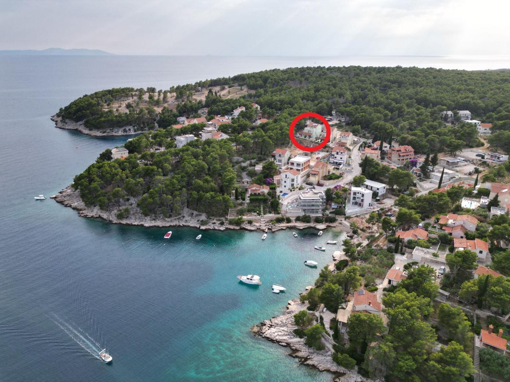 Villa Kalinic Милна Екстер'єр фото